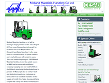 Tablet Screenshot of mmh-forklifts.co.uk